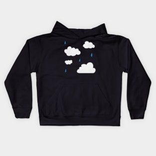 Rain Cloud Set Kids Hoodie